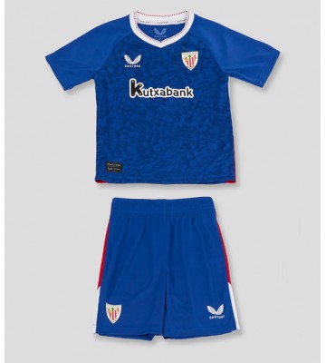 Athletic Bilbao Hjemmebanesæt Børn 2024-25 Kort ærmer (+ korte bukser)